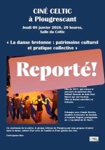 Ciné Celtic du 8 janvier à 20h: la danse bretonne à l'honneur
